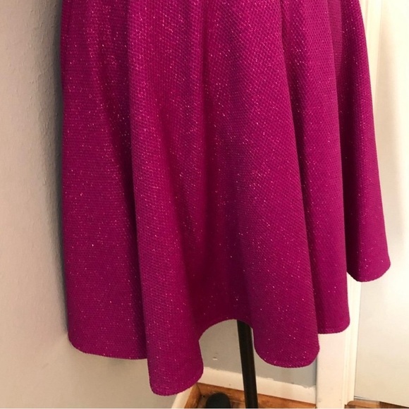 JOVANI SZ 8
FUCHSIA SHIMMER
ONE SHOULDER
FORMAL COCKTAIL
DRESS WITH POCKETS New - Picture 6 of 10